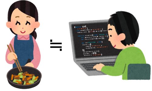 プログラミングは料理のような楽しさ