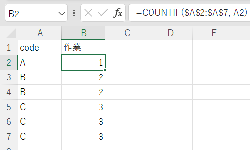 COUNTIF関数とは