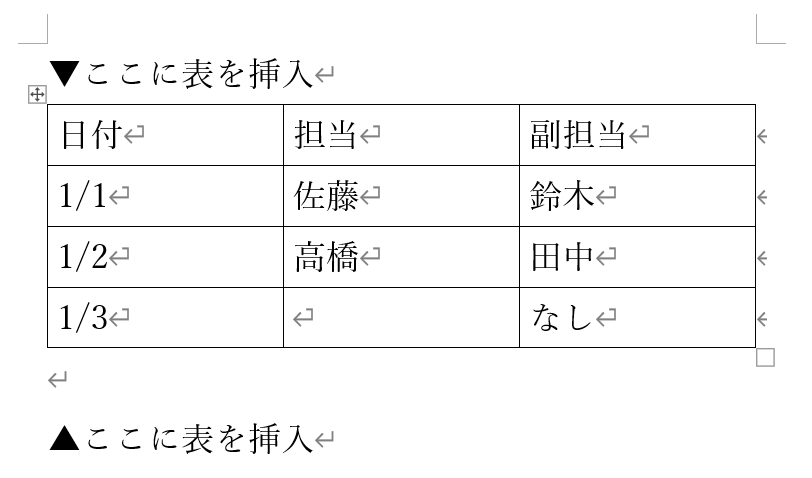 セルの分割3