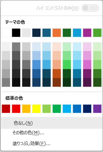 文書の塗りつぶし方法2