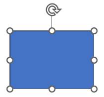 選択した図形の見本