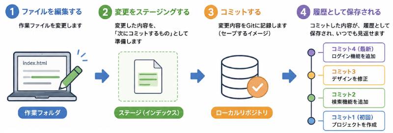 Gitの仕組み